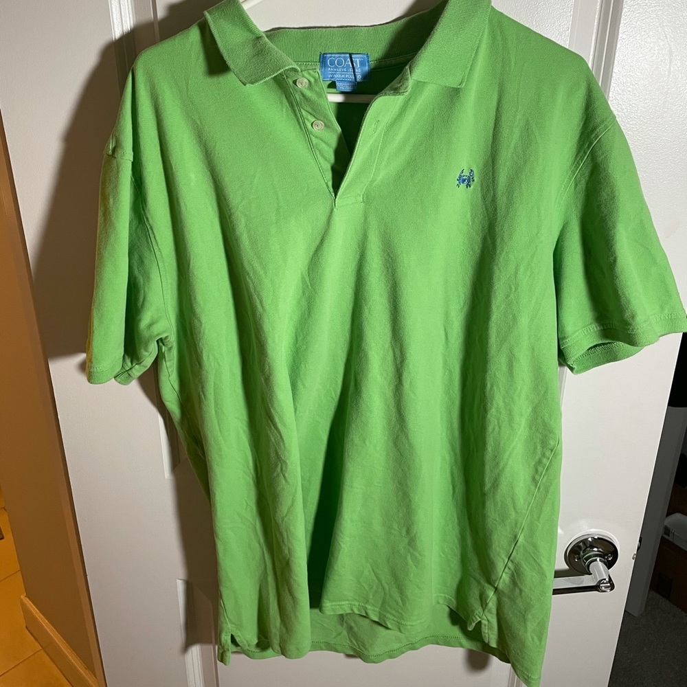 Green mesh Coast polo XL